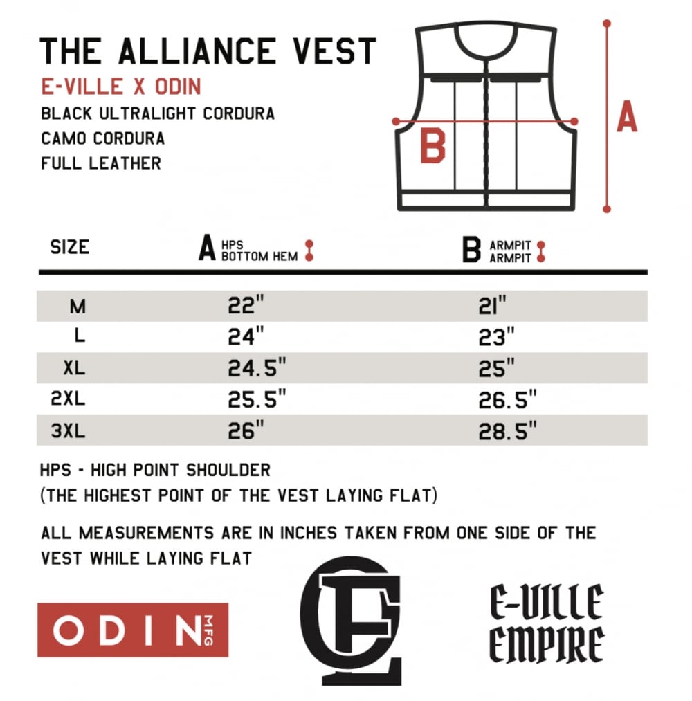 The Alliance Vest Perforated Leather - e-Ville Empire