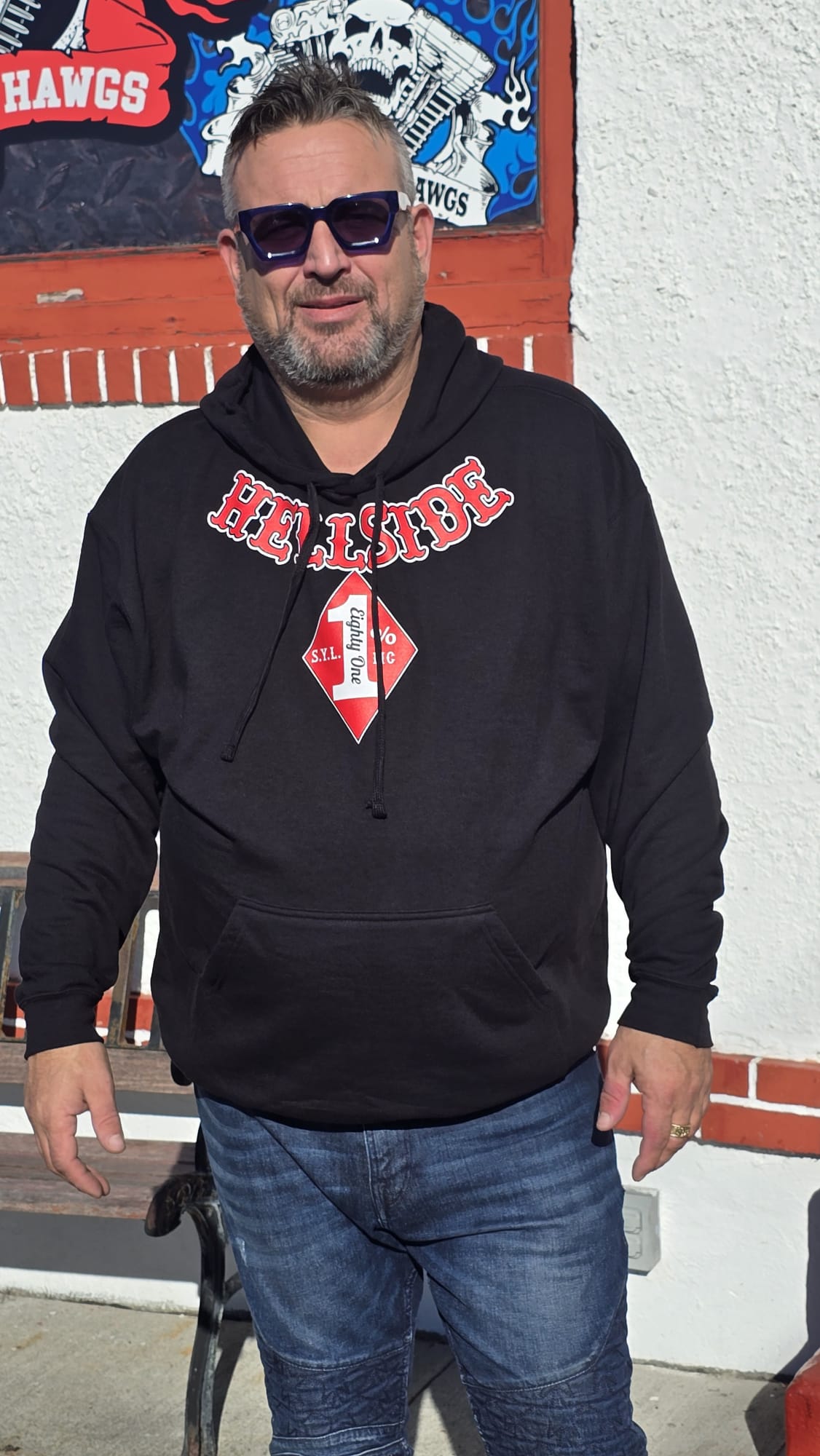 Haney Support 1% Hoodie