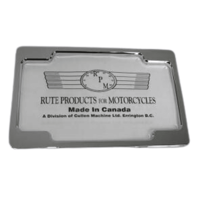 Rute License Plate Holder for Motorcycles