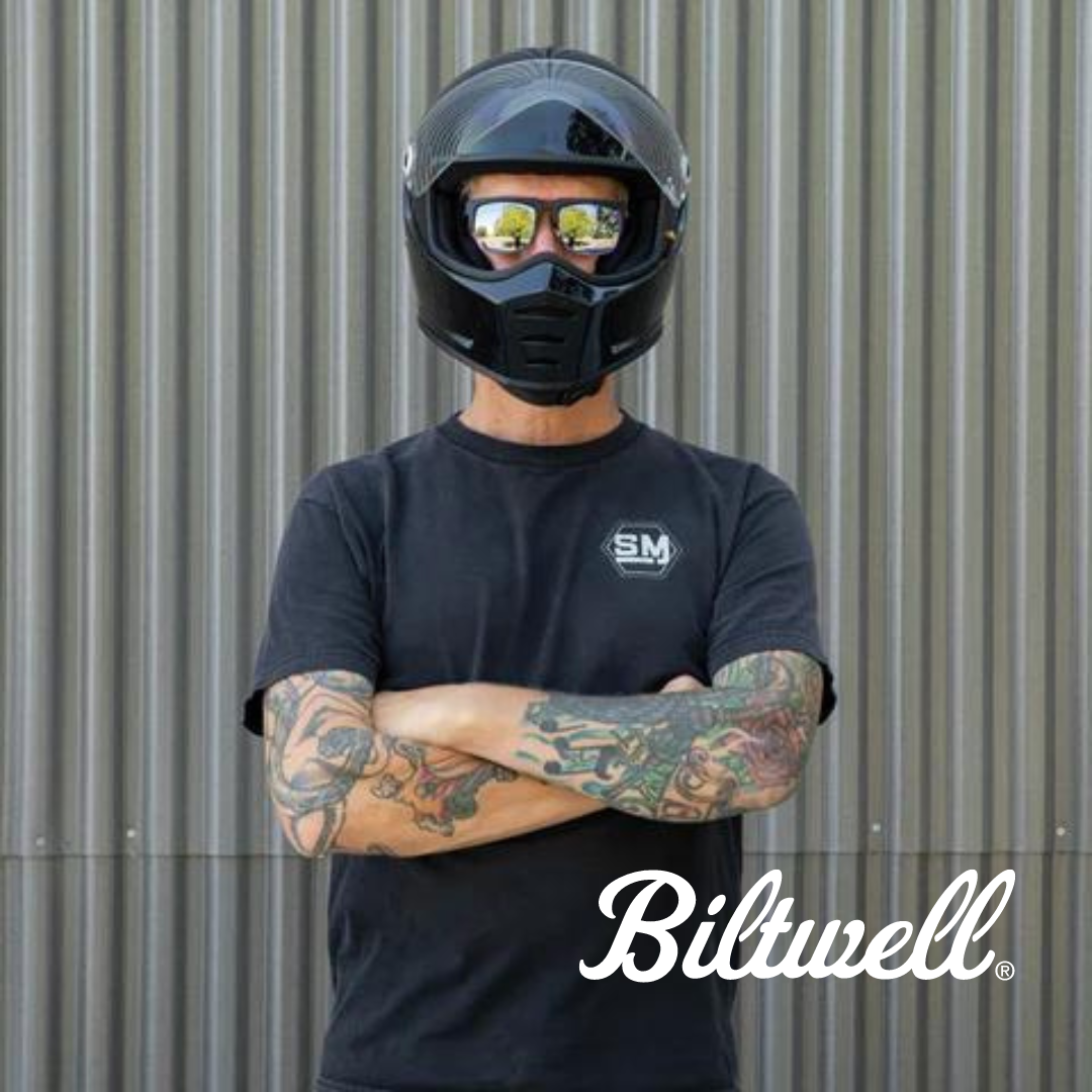 Biltwell lane online splitter gloss black