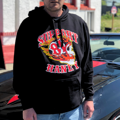 Haney Support 81 Skull Hoodie