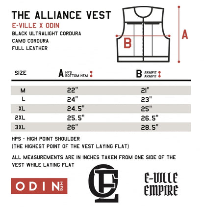 The Alliance Vest – Leather