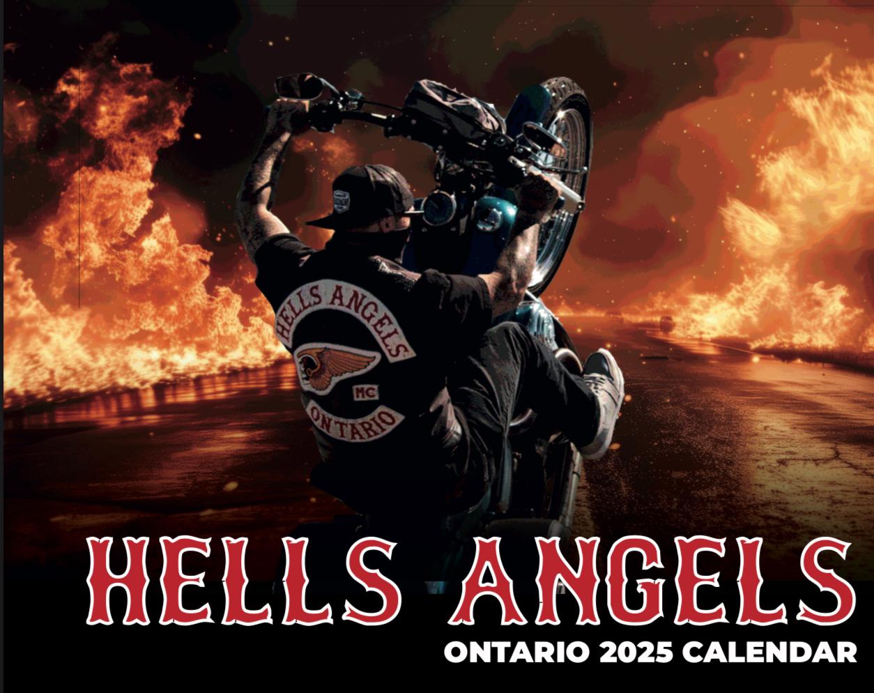 2025 Ontario Hells Angels Motorcycle Club Calendar