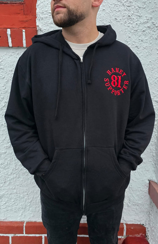 Haney 81 Supporter Zipper Hoodie