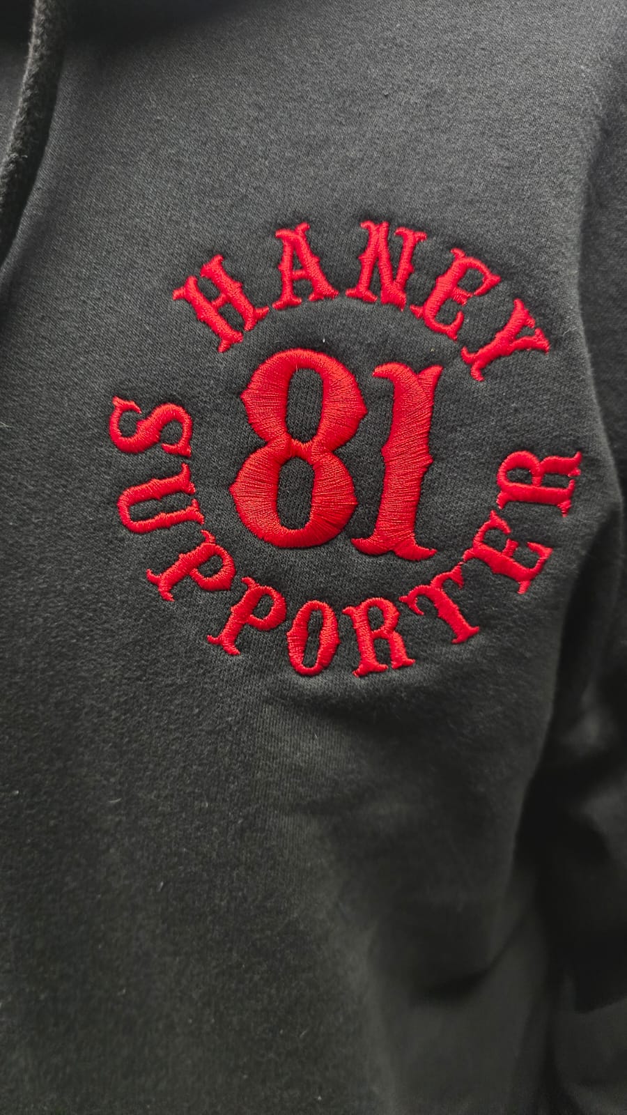 Haney 81 Supporter Zipper Hoodie