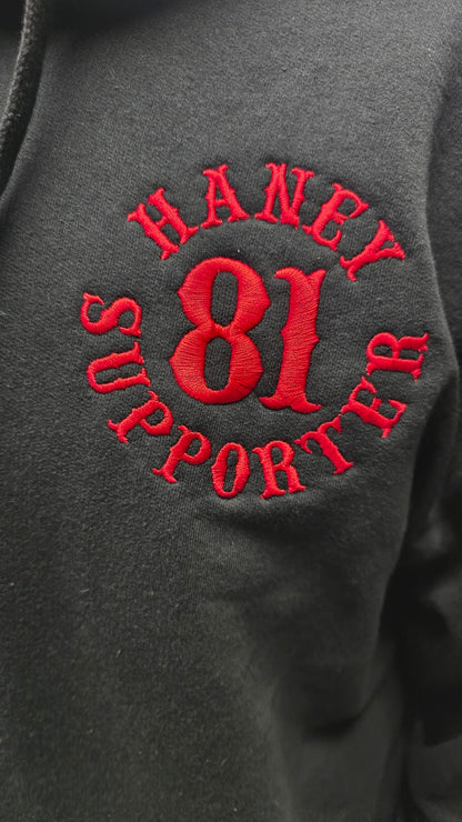 Haney 81 Supporter Zipper Hoodie
