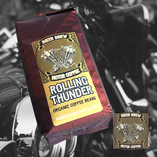 Rolling Thunder Organic Coffee - Biker Brew Motor Coffee
